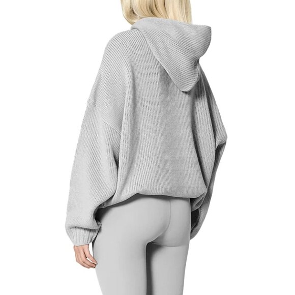 Sisters and Seekers Knit Hoodie in Cathedral - Picture 2 of 8